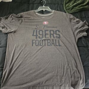 Nike Gray Regular Fit T-Shirt